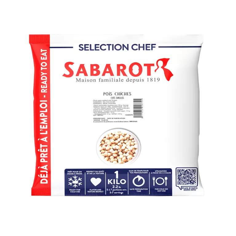 A picture of IQF Chick peas 29/30