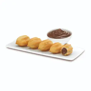 A picture of Pre-fried Chocolate Churros Bites