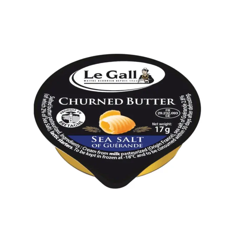 A picture of Le Gall Churned Butter 17g Cup Salted