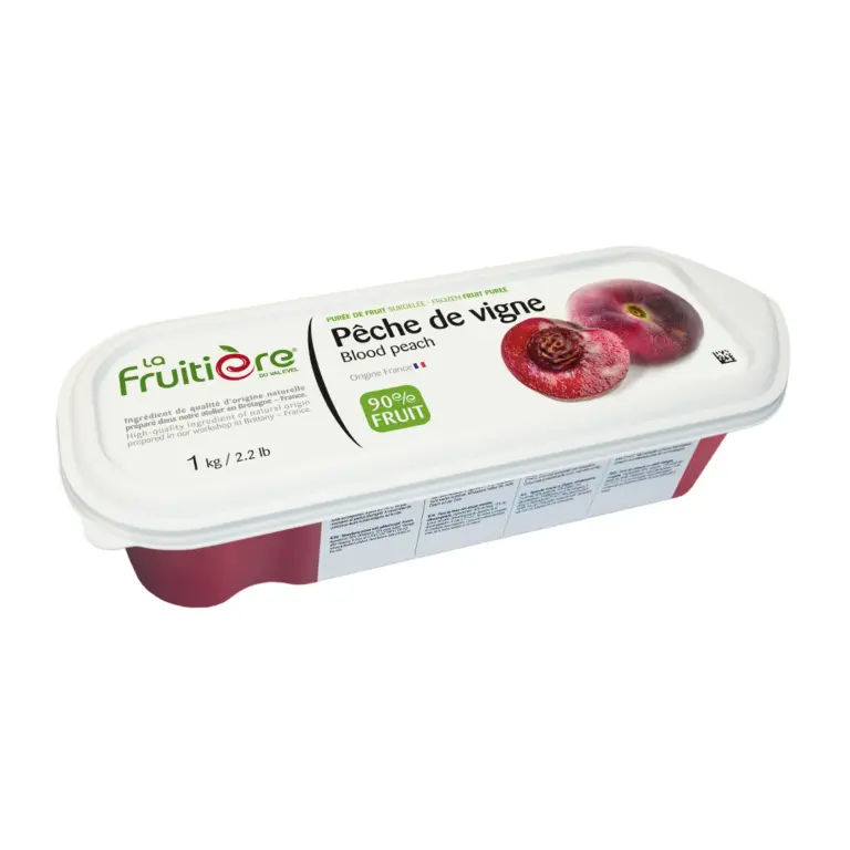 A picture of La Fruitiere Blood Peach Puree