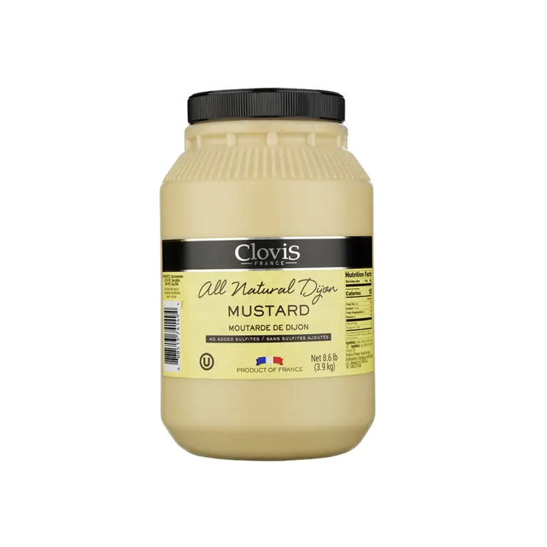 A picture of All Natural Clovis Dijon Mustard - No Sulfit