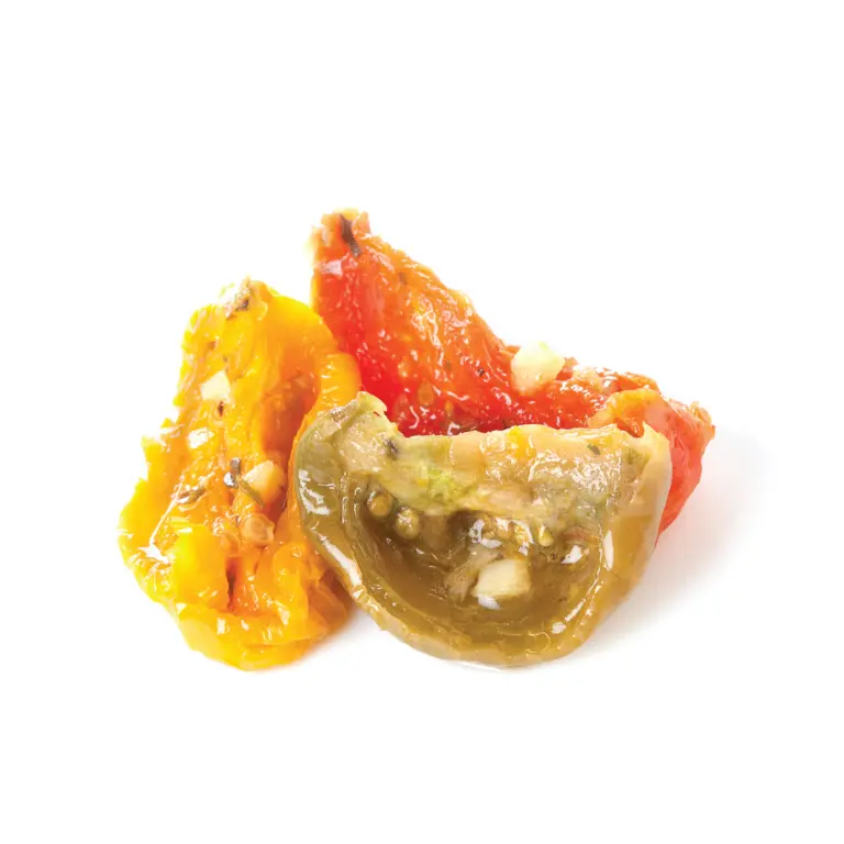 A picture of Roasted Tricolor Tomatoes