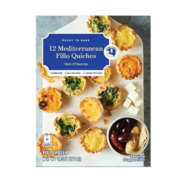 A picture of Mediterranean Fillo Quiches