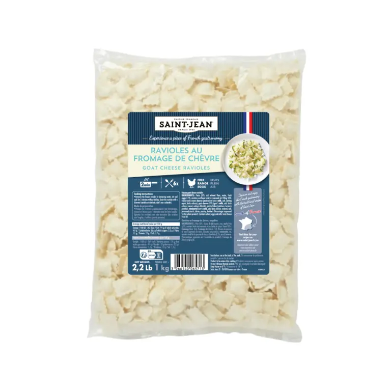 A picture of IQF Ravioles w/ Goat Cheese