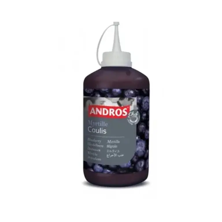 A picture of Blueberry coulis squeeze bottle