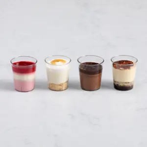 A picture of Assorted Mini Dessert Cups 2/18 pc