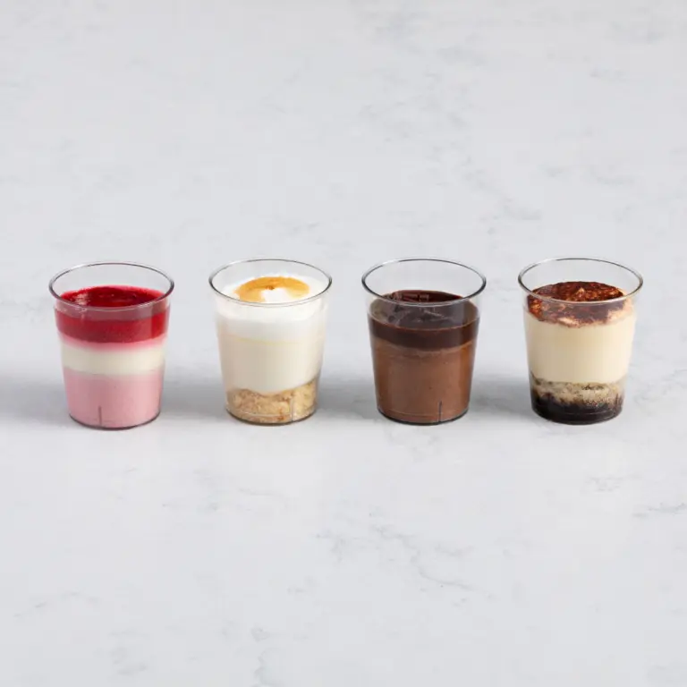 A picture of Assorted Mini Dessert Cups 2/18 pc