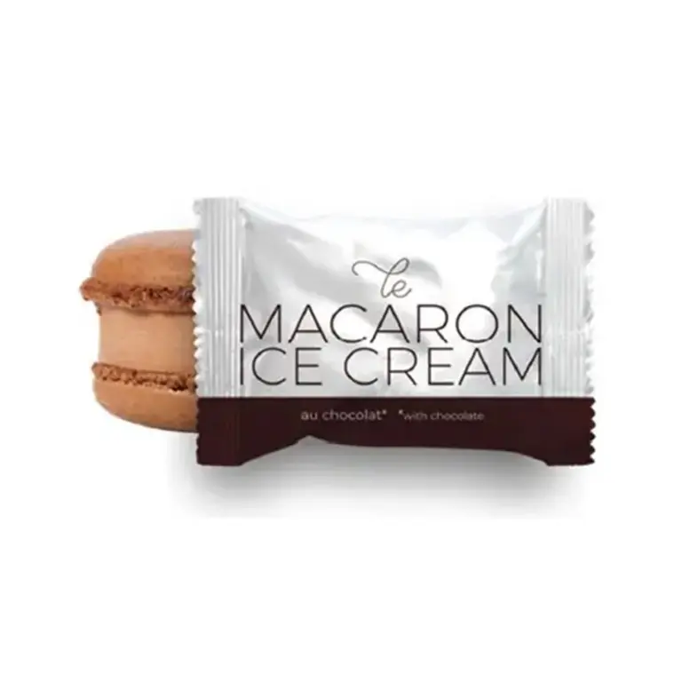 A picture of Macaron Ice Cream Chocolate