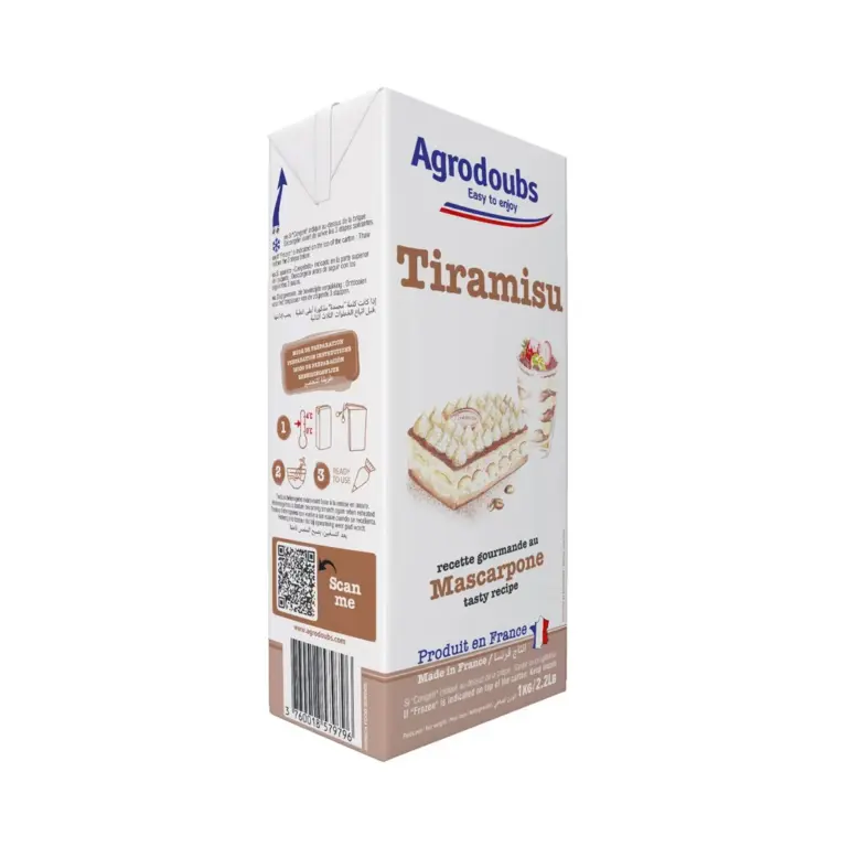 A picture of Mascarpone Mix for Tiramisu Tetra Brik®