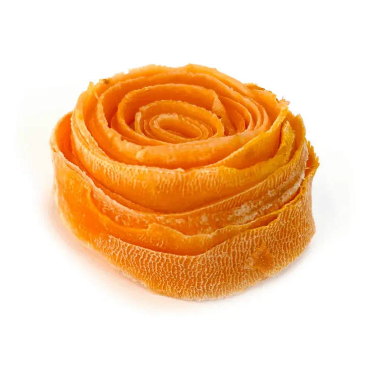 A picture of Rolled Carrots Tagliatelles
