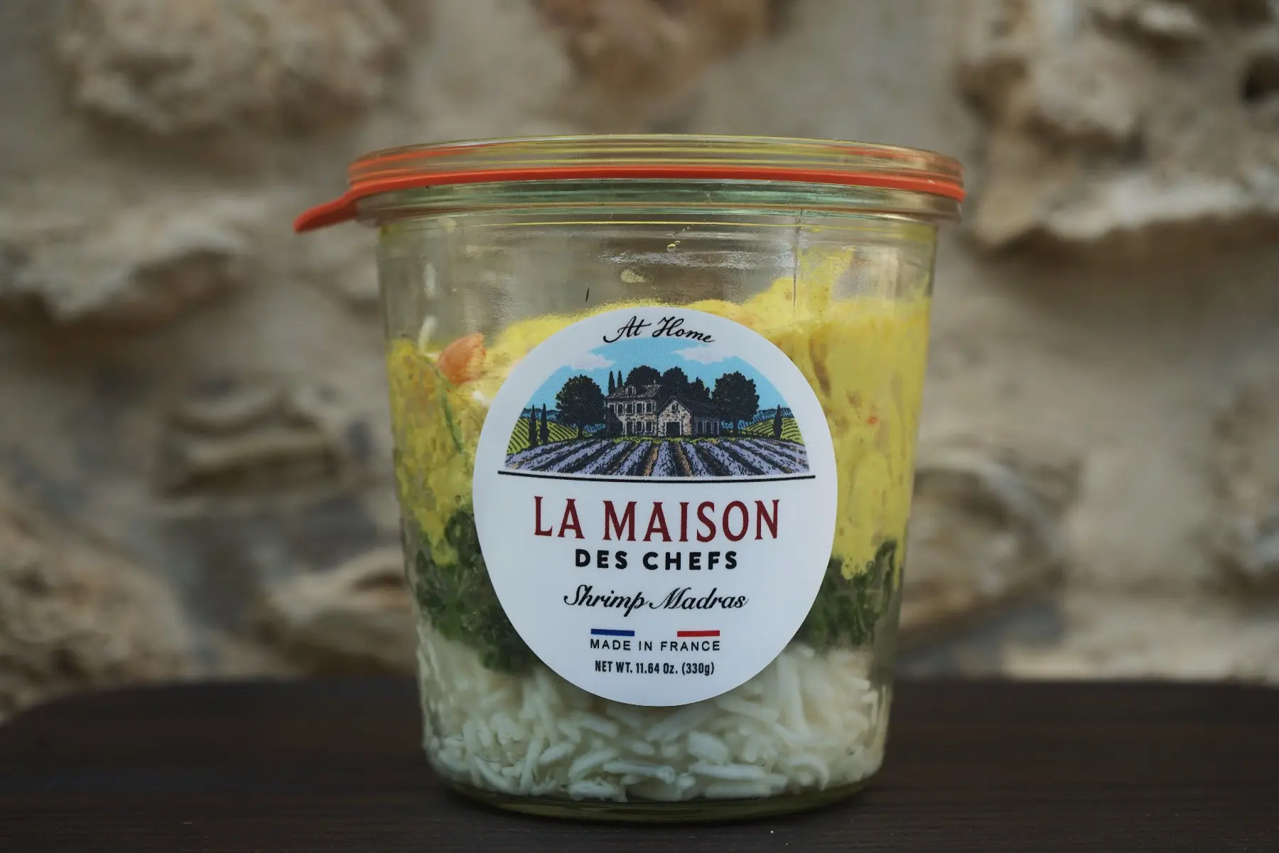 A picture of Shrimp Madras in Jar