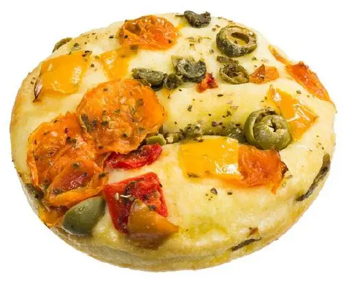 A picture of Round Focaccia Mediterranean
