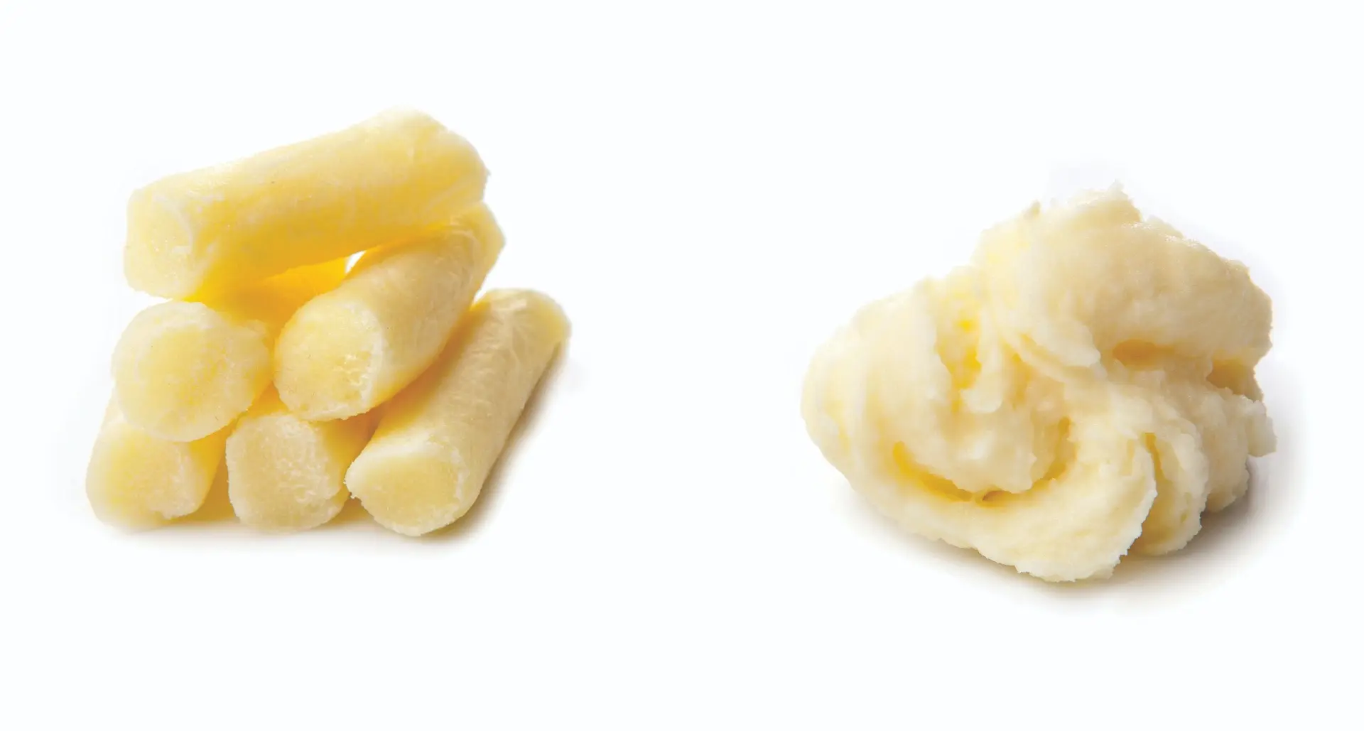 A picture of Potato Puree Pellets IQF