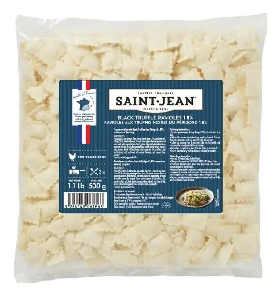 A picture of IQF Ravioles Black Truffle