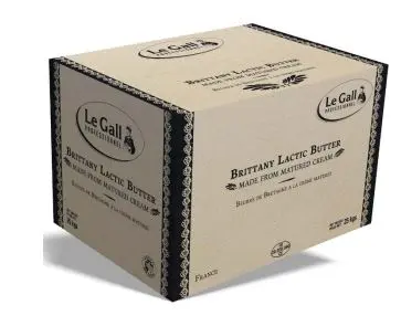 A picture of Le Gall Butter Unsalted 1/55lb
