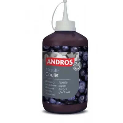 A picture of Blueberry coulis squeeze bottle