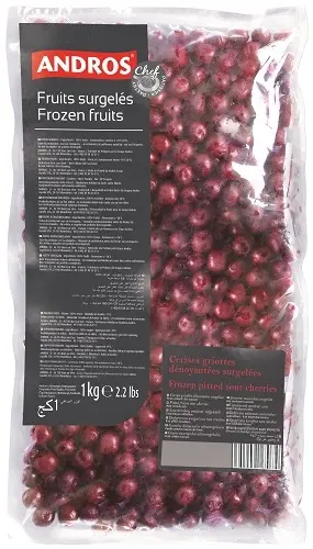 A picture of Andros IQF Pitted Morello Cherry
