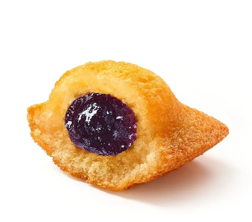 A picture of Large Blueberry Filled Madeleine bulk