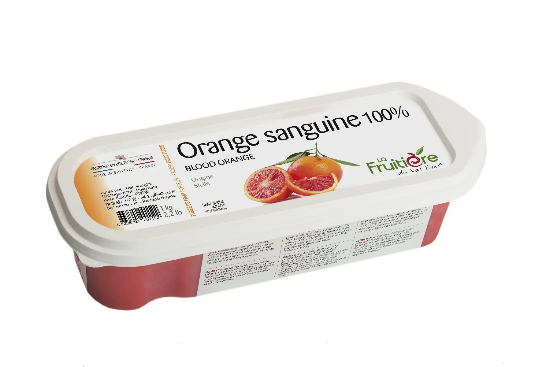 A picture of Blood Orange Puree Single Strength