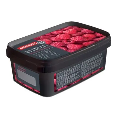 A picture of Andros Raspberry Puree