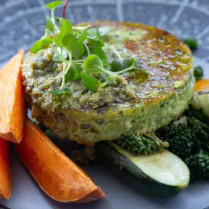 A picture of Veggie Super Greens Burger