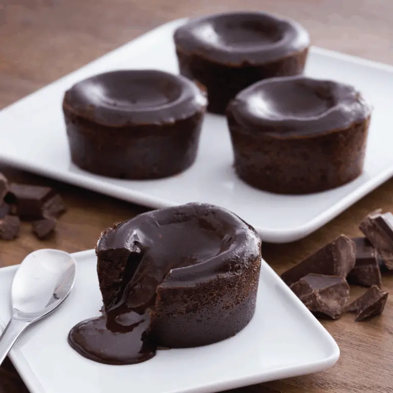 A picture of Lava Cake with Valrhona Chocolate 12/2pc