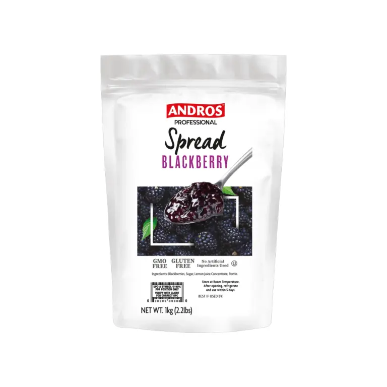 A picture of 50% Fruit Spread Blackberry