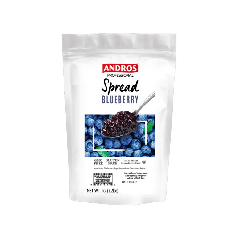 A picture of 50% Fruit Spread Blueberry