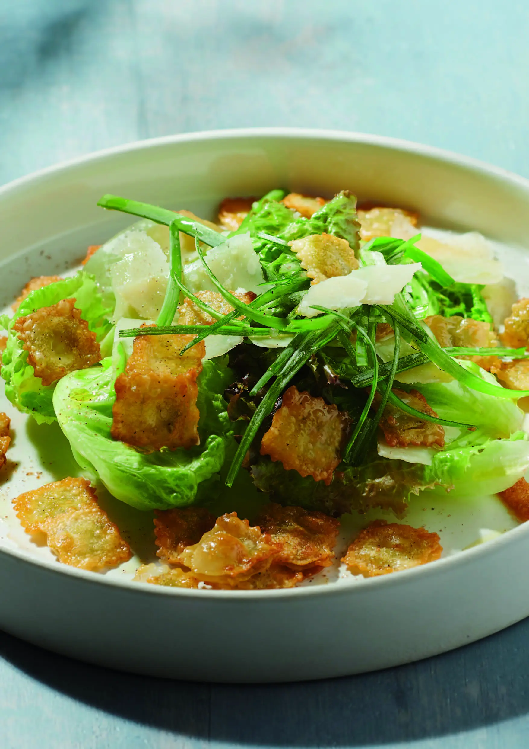 A picture of Pan Fried Ravioles