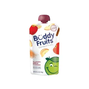 A picture of Buddy Fruits Apple Cinnamon Pouch