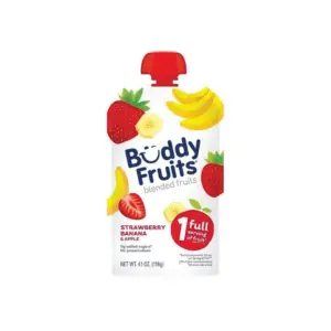 A picture of Buddy Fruits Strawberry Banana Pouch