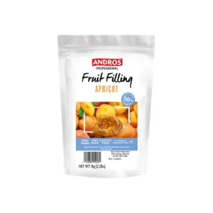 A picture of 50% Bake Stable Fruit Filling Apricot