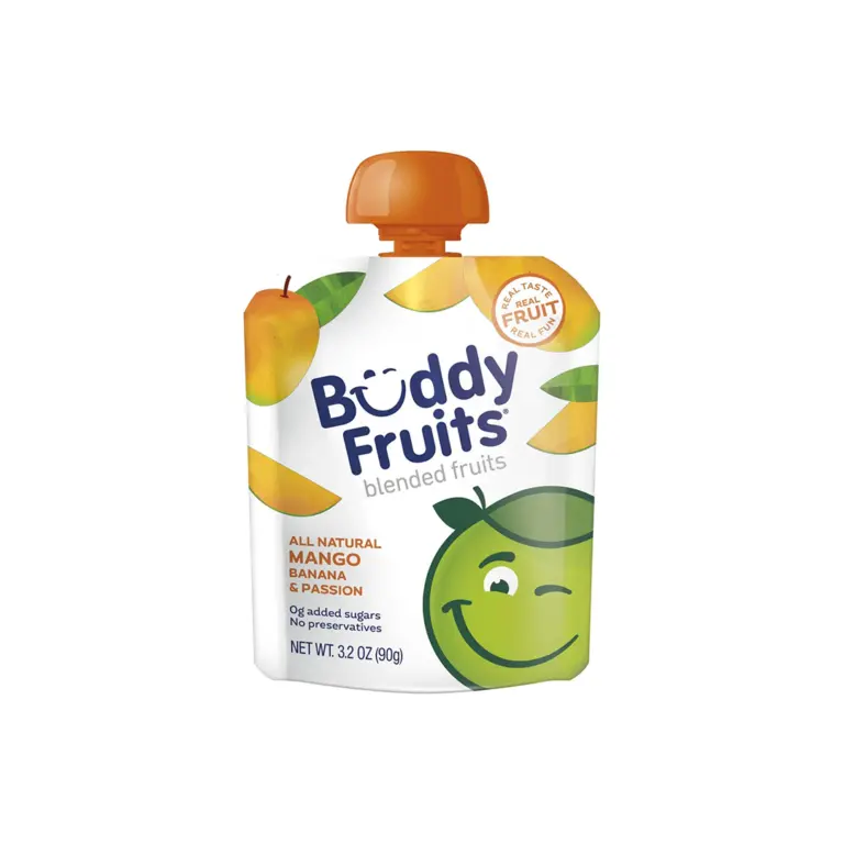 A picture of Buddy Fruits Mango Banana Pouch BULK