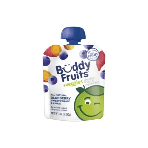 A picture of Buddy Fruits Blueberry Sweet Potato Pouch