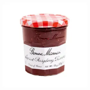 A picture of Apricot Raspberry Preserves Bonne Maman
