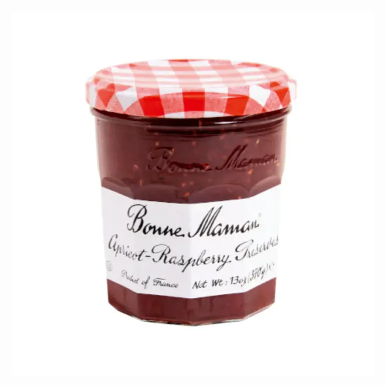A picture of Apricot Raspberry Preserves Bonne Maman