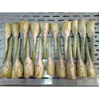 Artichoke Hand-Cut Quarters w/ Stems, Ckd