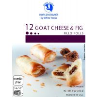 Goat Cheese and Fig Fillo Rolls