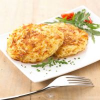 Potato Rosti w/ Emmental Cheese