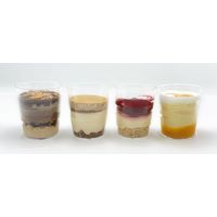 Assorted Mini Dessert Cups w/ Spoons