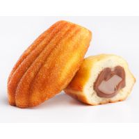 Large Cocoa with Hazelnut Filled Madeleine bulk