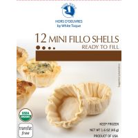 Organic Fillo Shells