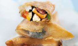 Chicken, Fig & Goat Cheese Samosa