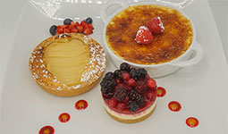 3 Desserts Plate