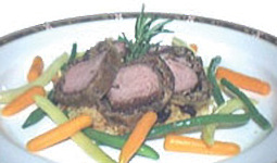 Lamb in a Crust of Forest Mushrooms